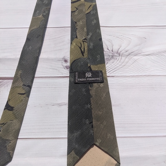 HAND MADE Fabio Ferretti Tie 100% Silk - Picture 3 of 3